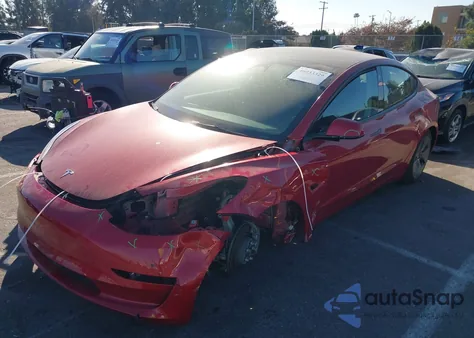 2023 Tesla Model 3 Rear-Wheel Drive z USA, uszkodzony, nr VIN 5YJ3E1EA2PF451156